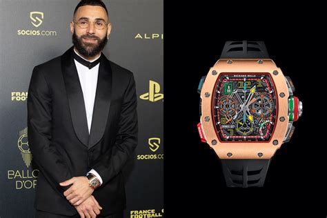 Benzema wore a 500,000 euro watch to Ballon d'Or .